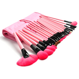 Pink Glory 24 Piece Makeup Brush Set