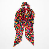 FLORAL HAIR SCRUNCHIE SCARF