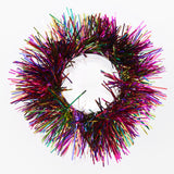 MEDIUM RAINBOW TINSEL HAIR SCRUNCHIE