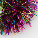 MEDIUM RAINBOW TINSEL HAIR SCRUNCHIE