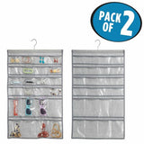 Fabric Hanging Jewelry Organizer for Closet Storage