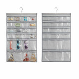 Fabric Hanging Jewelry Organizer for Closet Storage