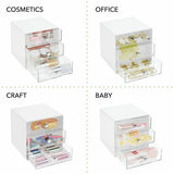 3 Drawer Stacking Eyeglass Storage Box