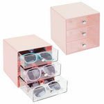 3 Drawer Stacking Eyeglass Storage Box