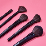 24 Piece Jet Black Brush Set