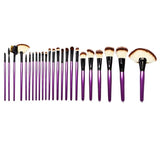 24 Piece Purple Tulip Brush Set