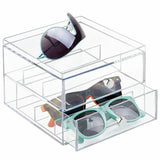 Multi-Drawer Stacking Eyeglass Storage Box